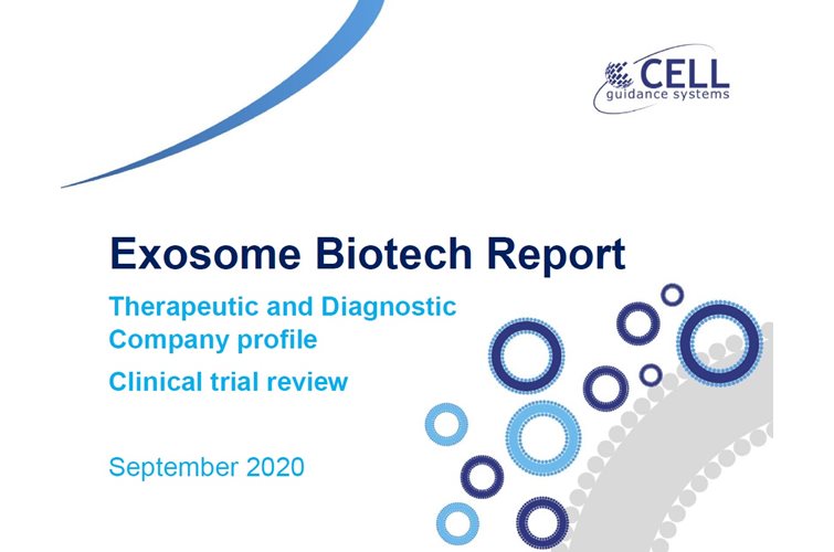 Exosome Biotech report Sept 2020