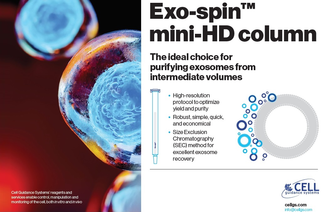 New product launch  >  Exo-spin&#8482; mini-HD column