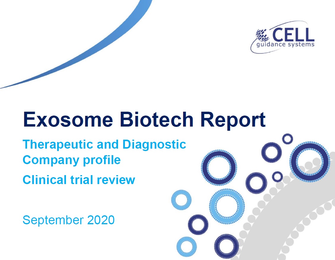 Exosome Biotech report Sept 2020